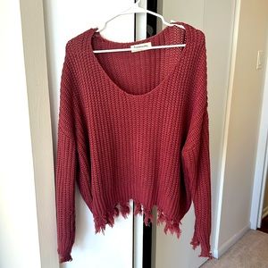 Oversized Neutral Sweater